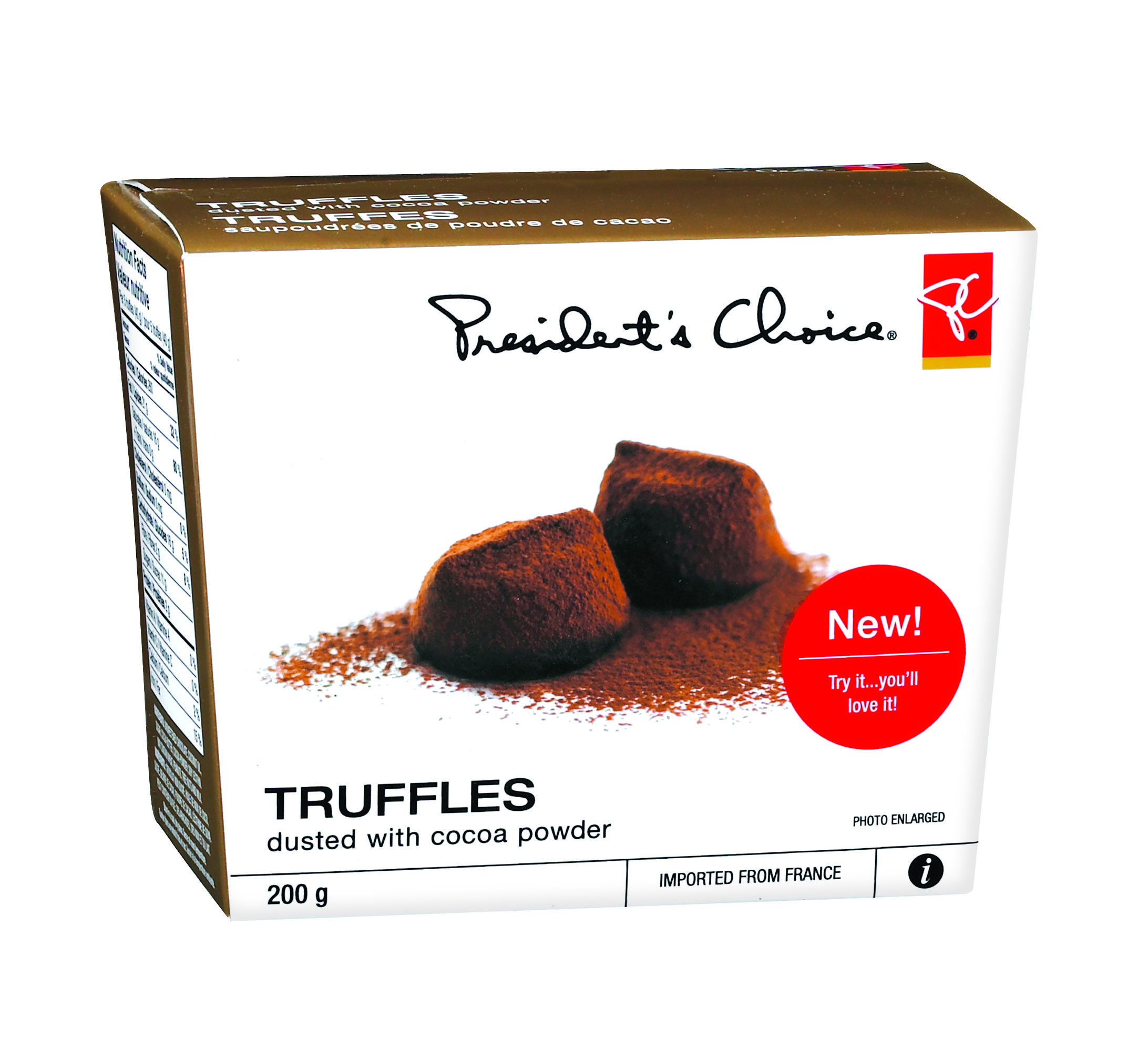 PC Truffles Dusted With Cocoa Powder
