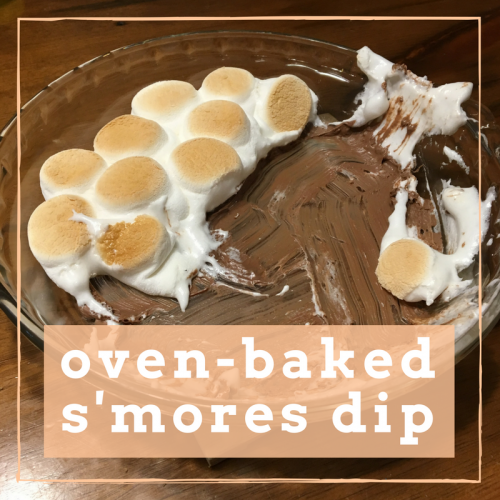 oven-bakeds'mores dip