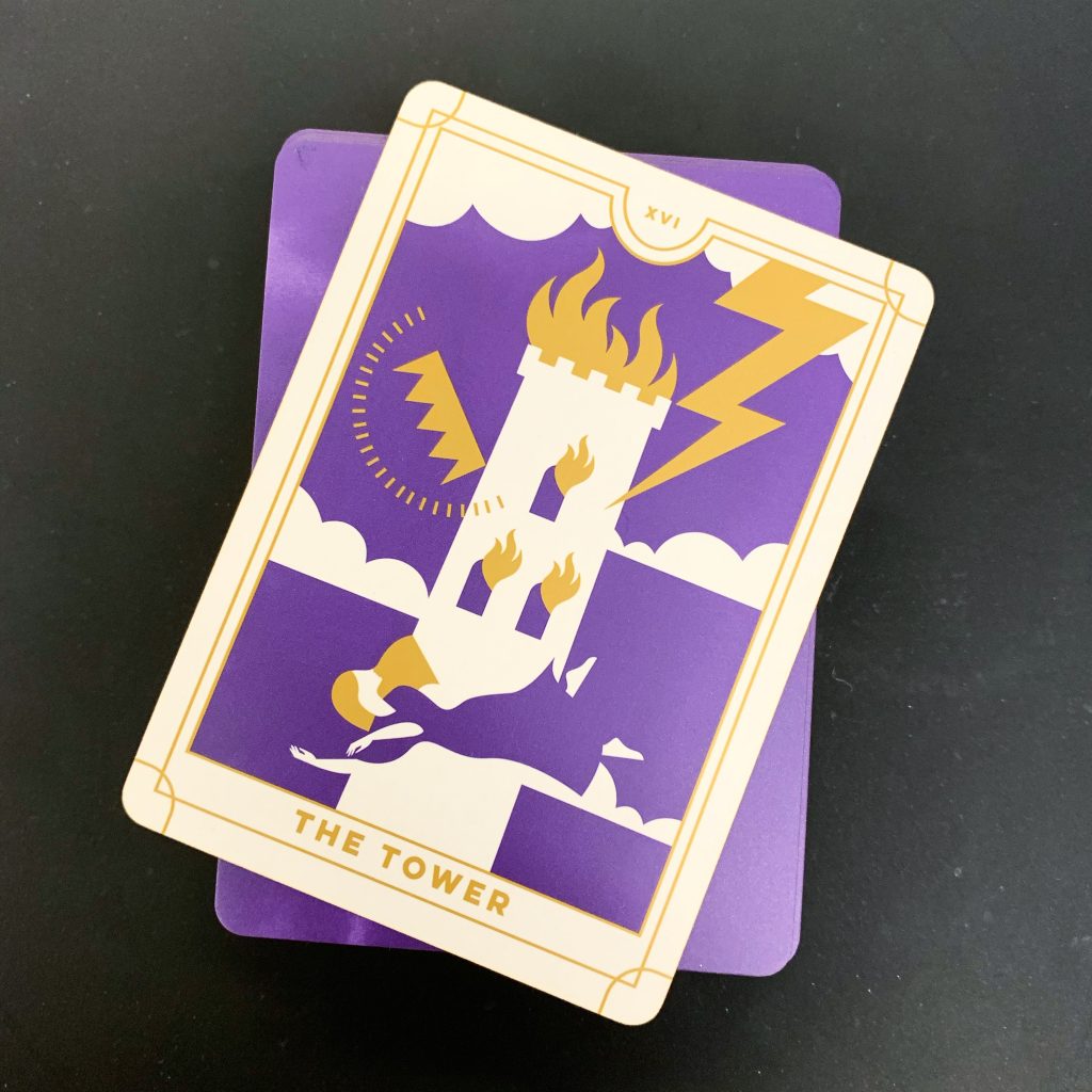 Image of Tower tarot card