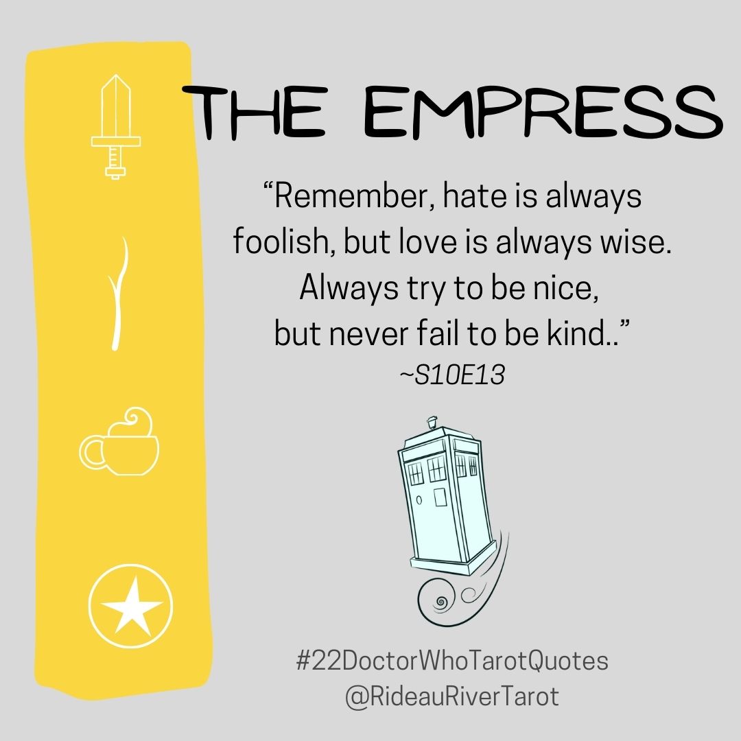 Doctor Who and the Major Arcana: The Empress